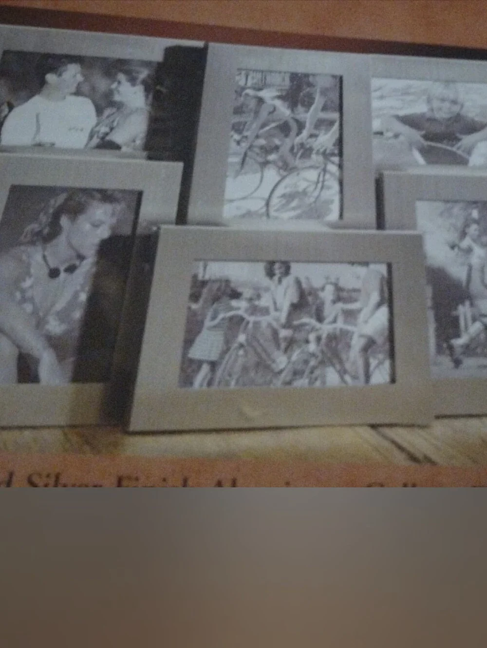 Brushed Silver Finish Aluminum Collage Frame